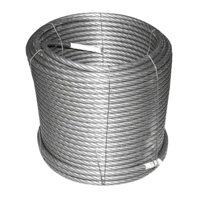 Cavo per verricello in acciaio 6x25 fi 11mm forgiato 0,7kg/1m con anima in metallo, 60m/rotolo - immagine 5
