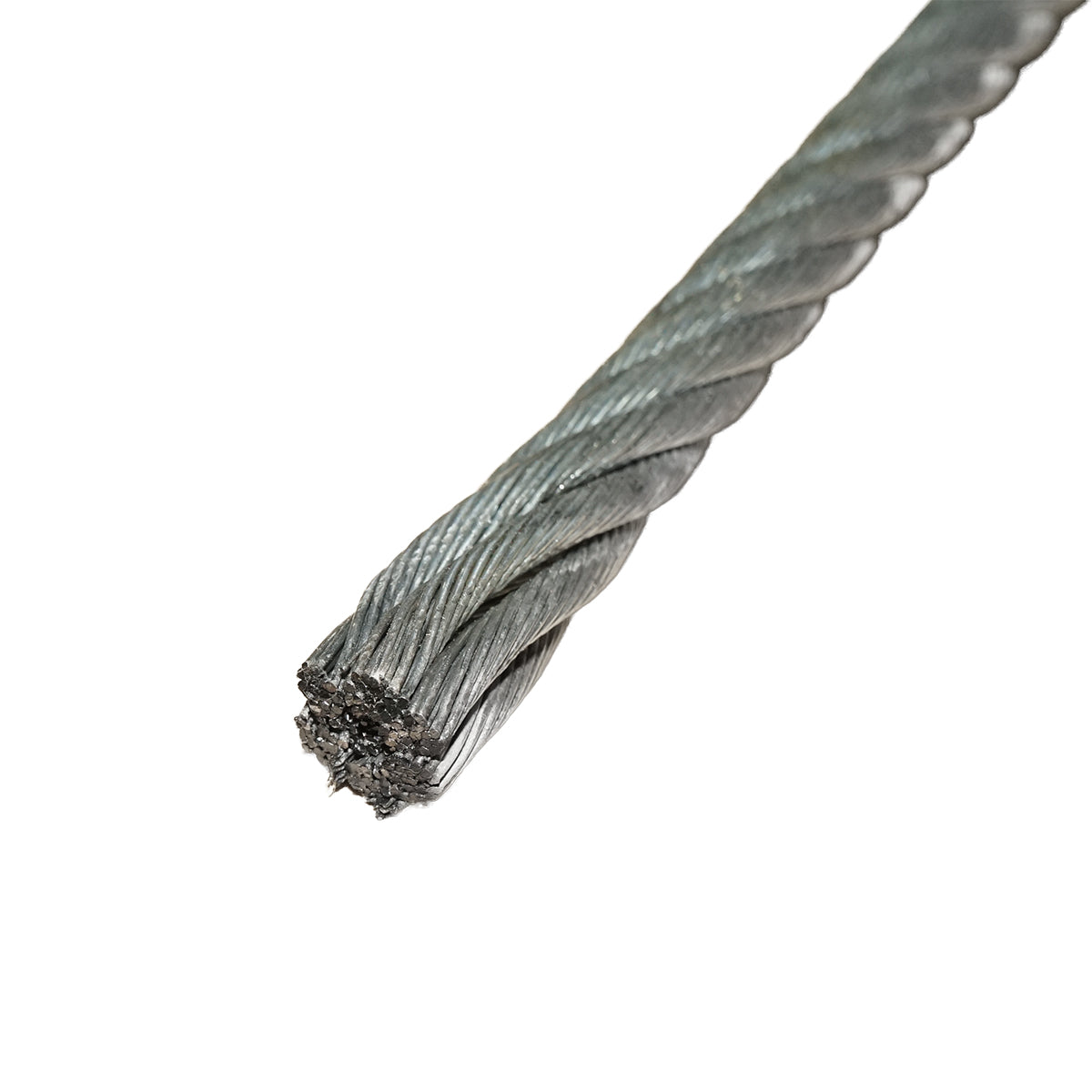 Cavo per verricello in acciaio 6x25 fi 13mm con anima metallica, 1000m/rotolo - immagine 3