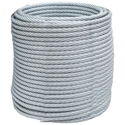 Cavo per verricello in acciaio 6x25 fi 13mm con anima metallica, 70m/rotolo