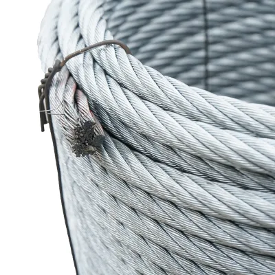 Cavo per verricello in acciaio 6x25 fi 13mm con anima metallica, 70m/rotolo - immagine 3