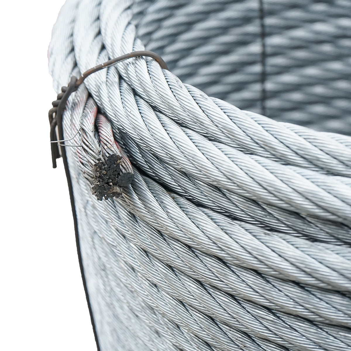 Cavo per verricello in acciaio 6x25 fi 13mm con anima metallica, 70m/rotolo - immagine 3