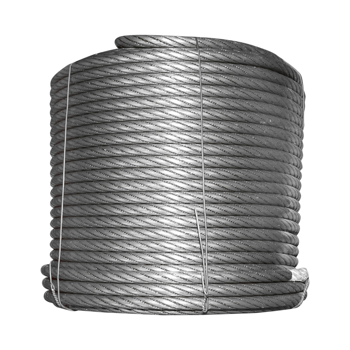 Cavo per verricello in acciaio 6x25 Ø 11mm anima metallica, 100m/rotolo - immagine 4