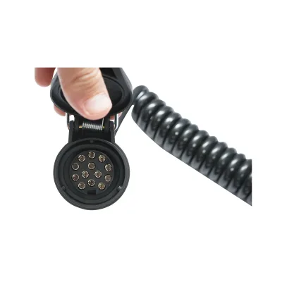 Cavo, adattatore per rimorchio 2,2 m con spina femmina-maschio 13-13 pin Breckner Germany - immagine 3