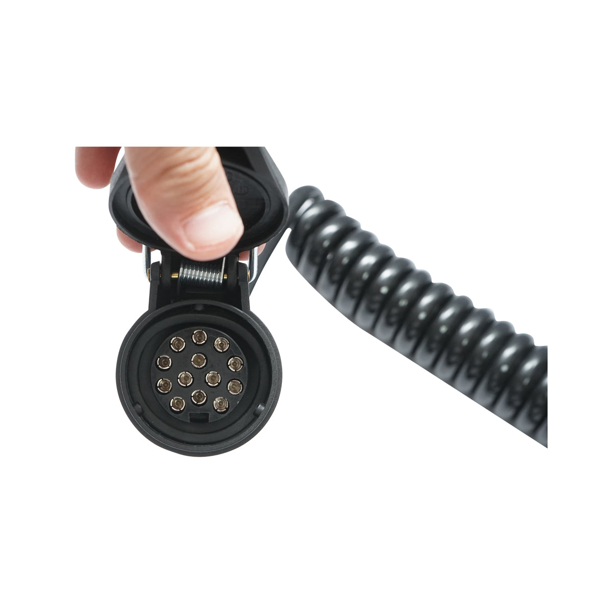 Cavo, adattatore per rimorchio 2,2 m con spina femmina-maschio 13-13 pin Breckner Germany - immagine 3