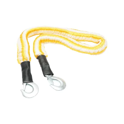 Cavo/cavo elastico intrecciato da 4 m con ganci metallici per traino 2T - immagine 2