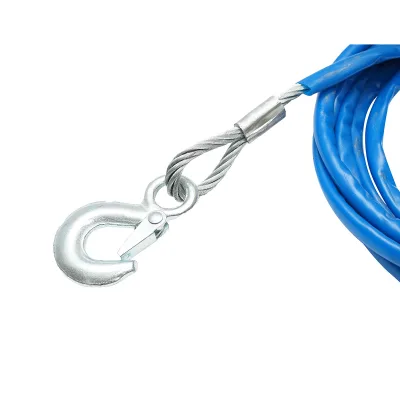 Cavo/fune di traino in metallo fi 10mm, lunghezza 3,5m, carico massimo 2T - immagine 2