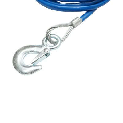 Cavo/fune di traino in metallo fi 8 peso massimo supportato 3 T lunghezza 3,5 m - immagine 3