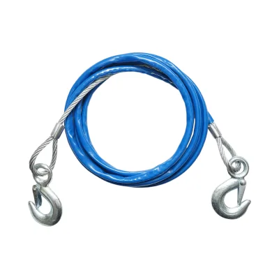 Cavo/fune di traino in metallo fi 8 peso massimo supportato 3 T lunghezza 3,5 m - immagine 2