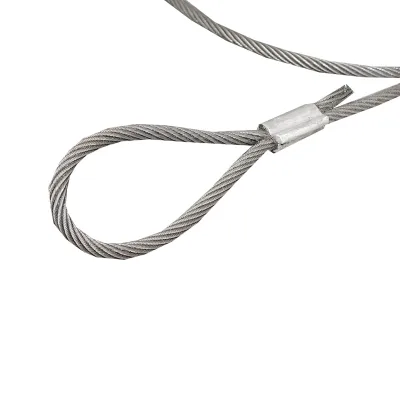 Cavo/fune in acciaio per verricello con spessore di 12 mm e lunghezza di 3 m, gancio e anello per il traino o il sollevamento - immagine 4