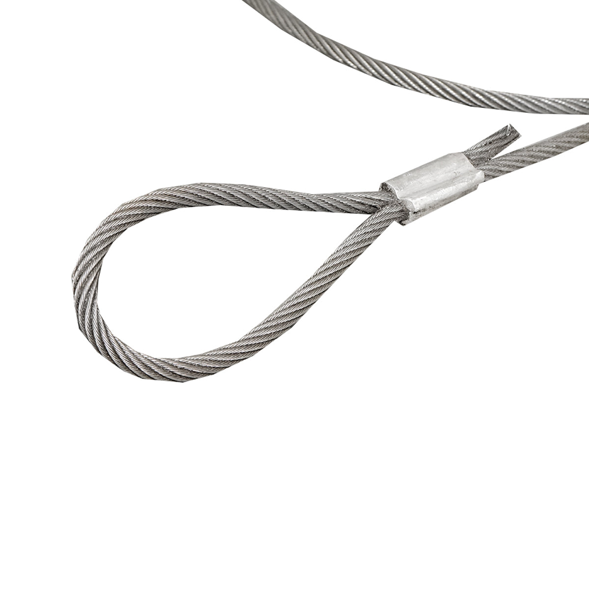Cavo/fune in acciaio per verricello con spessore di 12 mm e lunghezza di 3 m, gancio e anello per il traino o il sollevamento - immagine 4