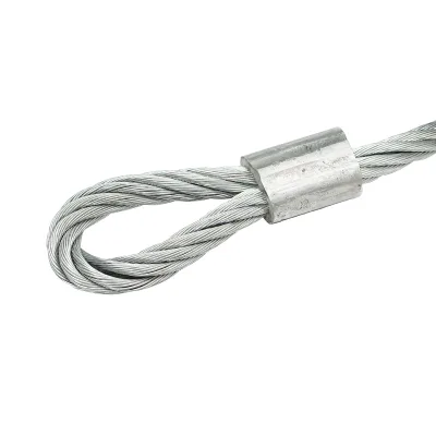 Cavo/fune in acciaio per verricello con spessore di 12 mm e lunghezza di 4 m con anelli per il traino o il sollevamento - immagine 2