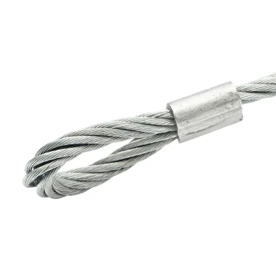 Cavo/fune in acciaio per verricello con spessore di 12 mm e lunghezza di 4 m, gancio e anello per il traino o il sollevamento - immagine 4