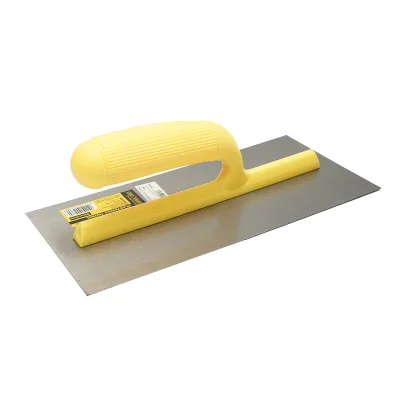Cazzuola in acciaio al carbonio, manico in ABS 280x125mm Crownman - immagine 2