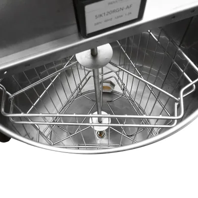 Centrifuga elettrica apicola 120W 220V, estrattore di miele in acciaio inox con 3 telai - immagine 4