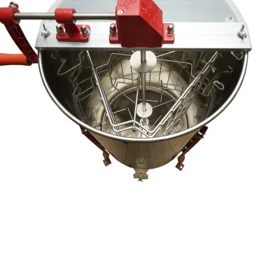 Centrifuga manuale apicola, estrattore di miele in acciaio inox con 3 telai - immagine 5