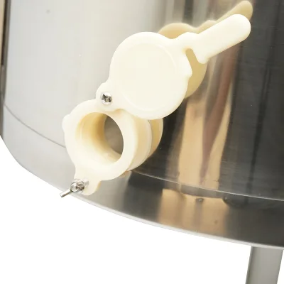Centrifuga manuale apicola, estrattore di miele in acciaio inox con 4 telai. - immagine 6