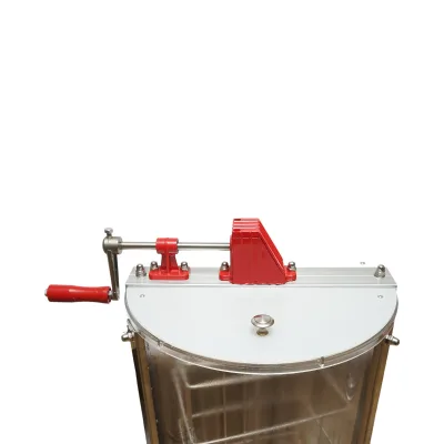 Centrifuga manuale apicola, estrattore di miele trasparente con 2 telai - immagine 6