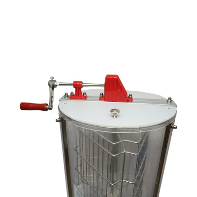 Centrifuga manuale apicola, estrattore di miele trasparente con 3 telai - immagine 6