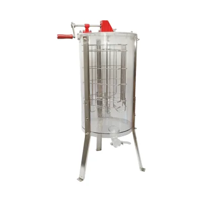 Centrifuga manuale apicola, estrattore di miele trasparente con 3 telai - immagine 2