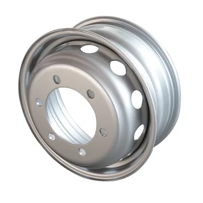 Cerchio in acciaio Iveco Daily/Eurocargo 65C/70C, 6JX16H2 ET 124, 6x160x205 Codice OEM 500307777, 98464866