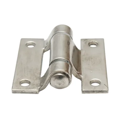 Cerniera a farfalla per porta camion in acciaio inox 60x60mm - immagine 2