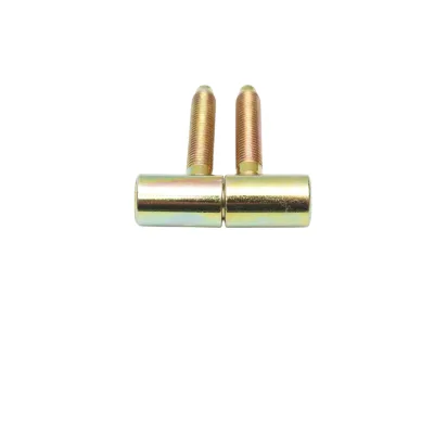 Cerniera cilindrica con 2 perni – 16×52 mm, zincatura gialla - immagine 2