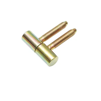 Cerniera cilindrica con 2 perni – 16×52 mm, zincatura gialla - immagine 4