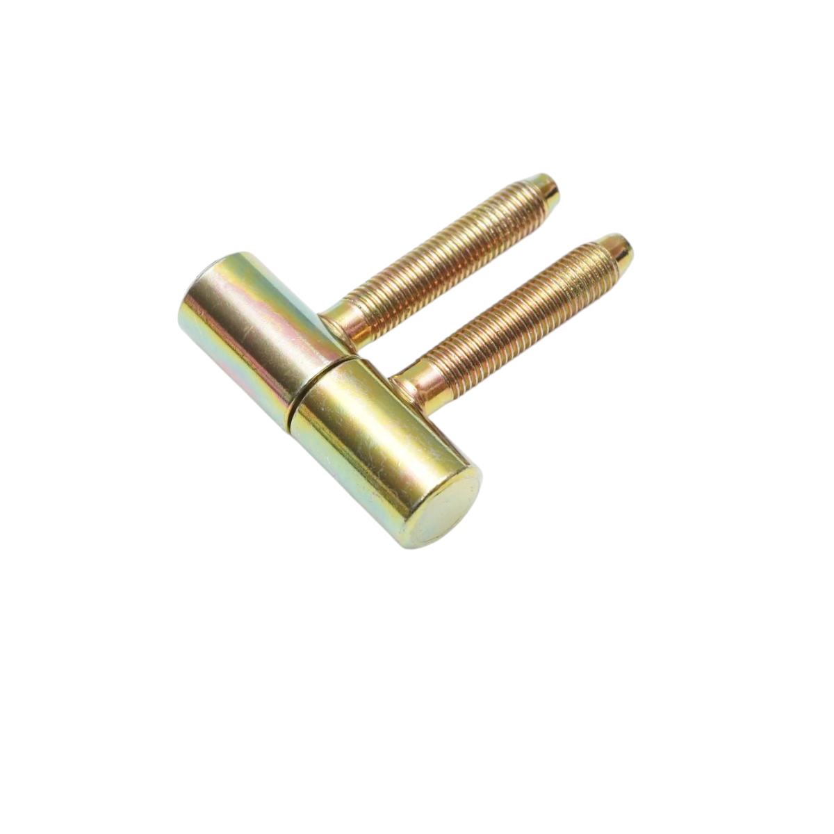 Cerniera cilindrica con 2 perni – 16×52 mm, zincatura gialla - immagine 4