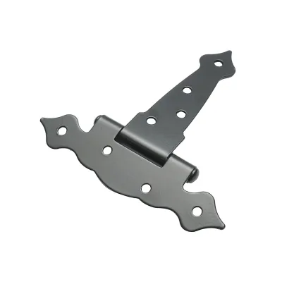 Cerniera decorativa nera T5, 130mm - immagine 2