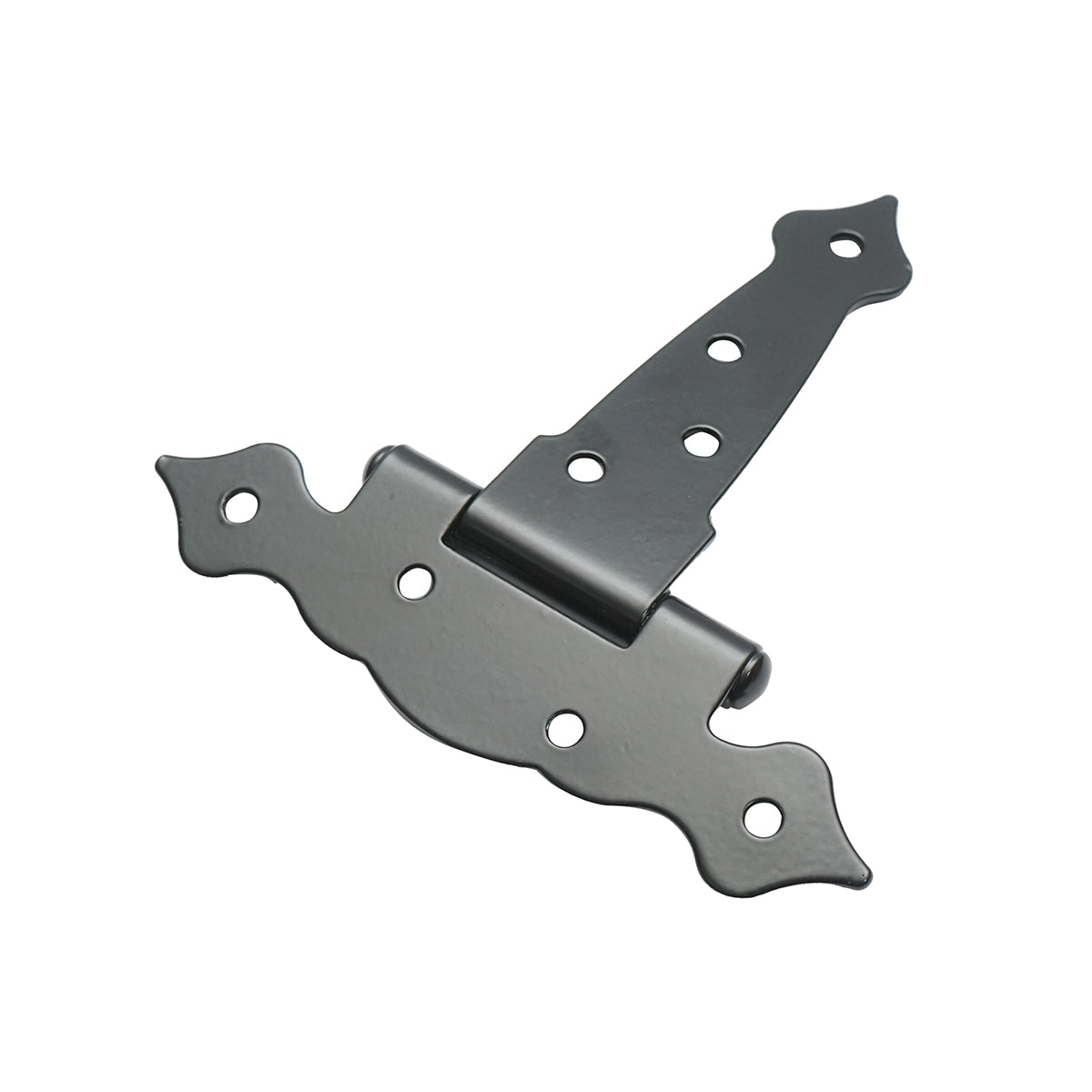 Cerniera decorativa nera T5, 130mm - immagine 2