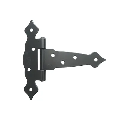 Cerniera decorativa nera T5, 130mm