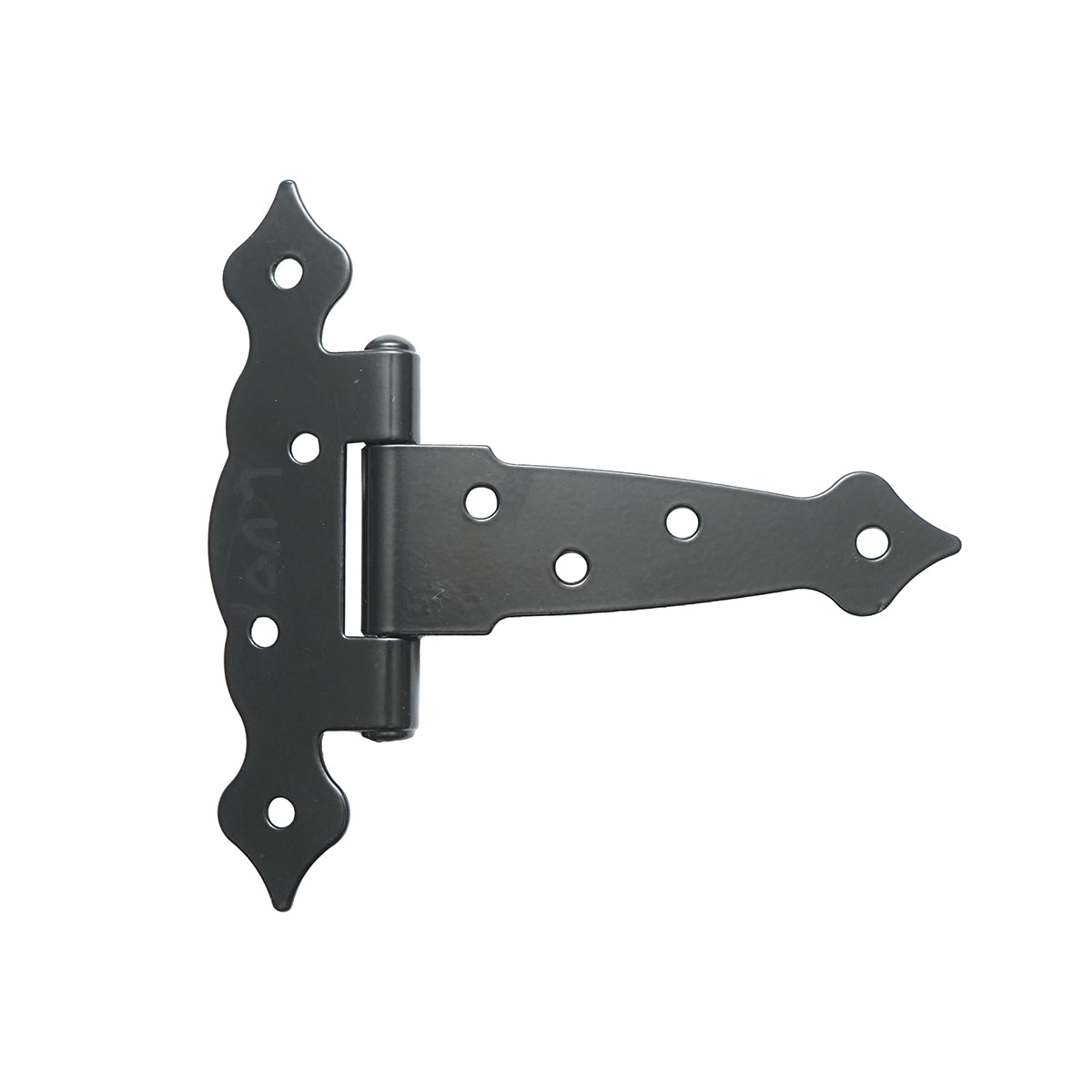 Cerniera decorativa nera T5, 130mm