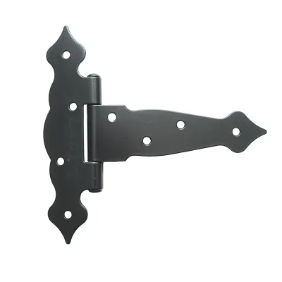 Cerniera decorativa nera tipo “T6” – 160 mm