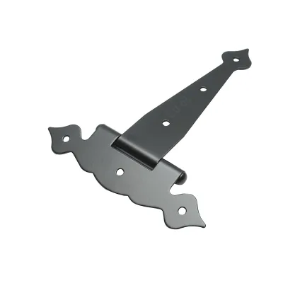 Cerniera decorativa nera tipo “T8” – 200 mm - immagine 2