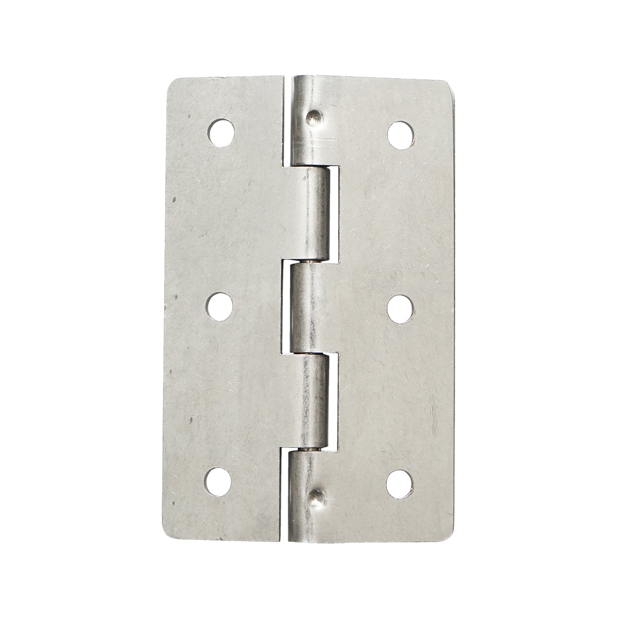 Cerniera in acciaio inox 80×50 mm con 6 fori - immagine 2