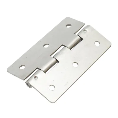 Cerniera in acciaio inox 80×50 mm con 6 fori - immagine 3