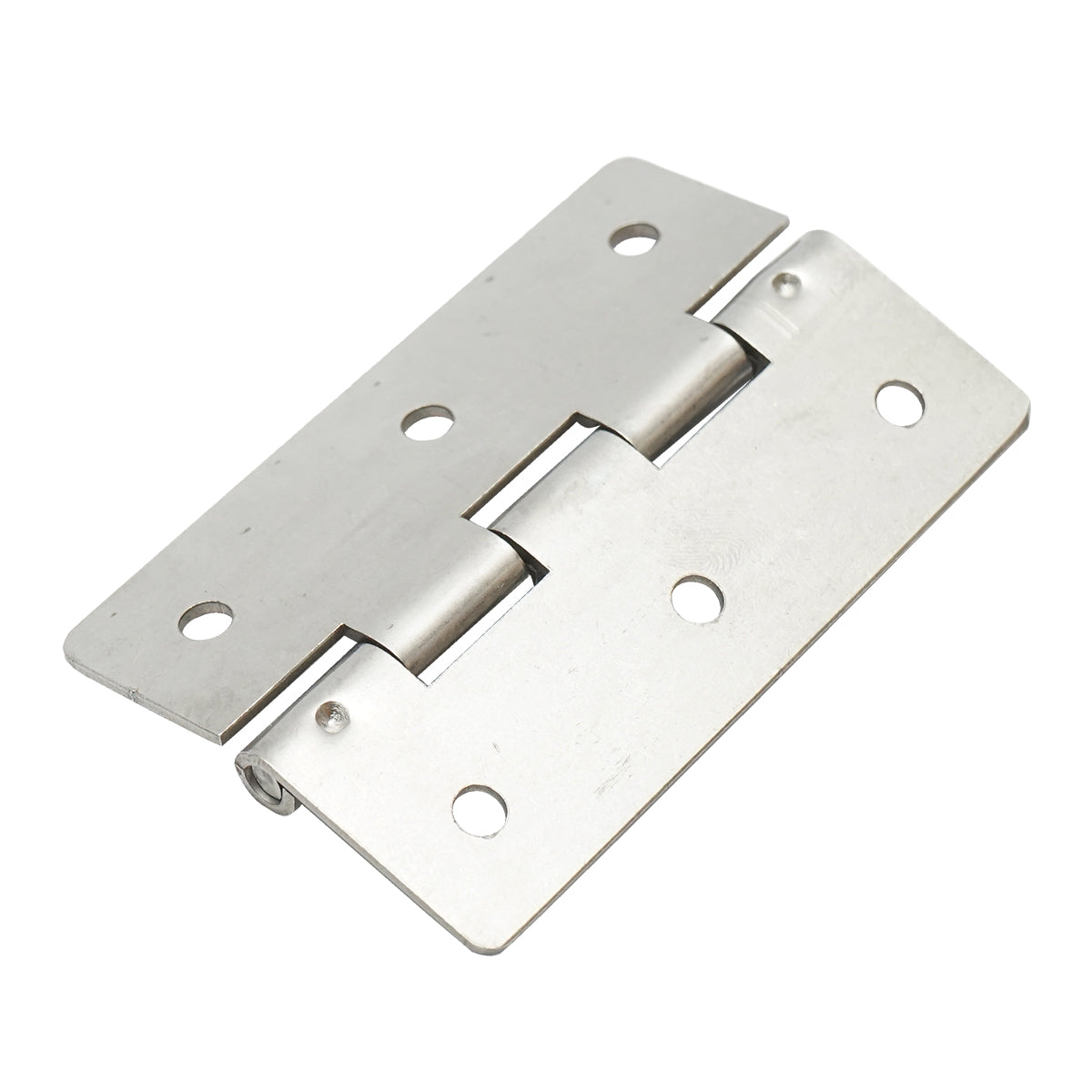 Cerniera in acciaio inox 80×50 mm con 6 fori - immagine 3