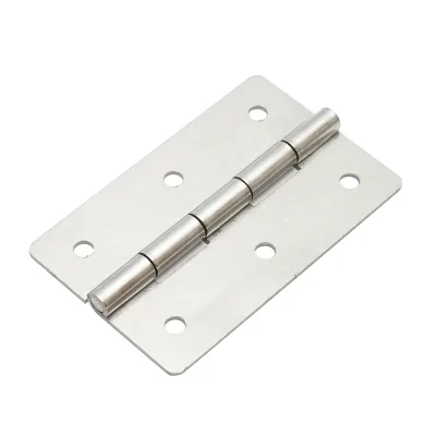 Cerniera in acciaio inox 80×50 mm con 6 fori - immagine 4