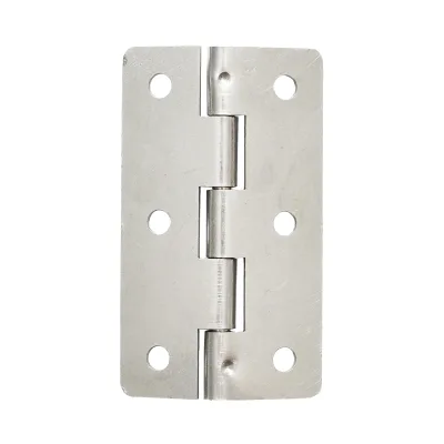 Cerniera in acciaio inox – 70 × 40 mm con 6 fori - immagine 2