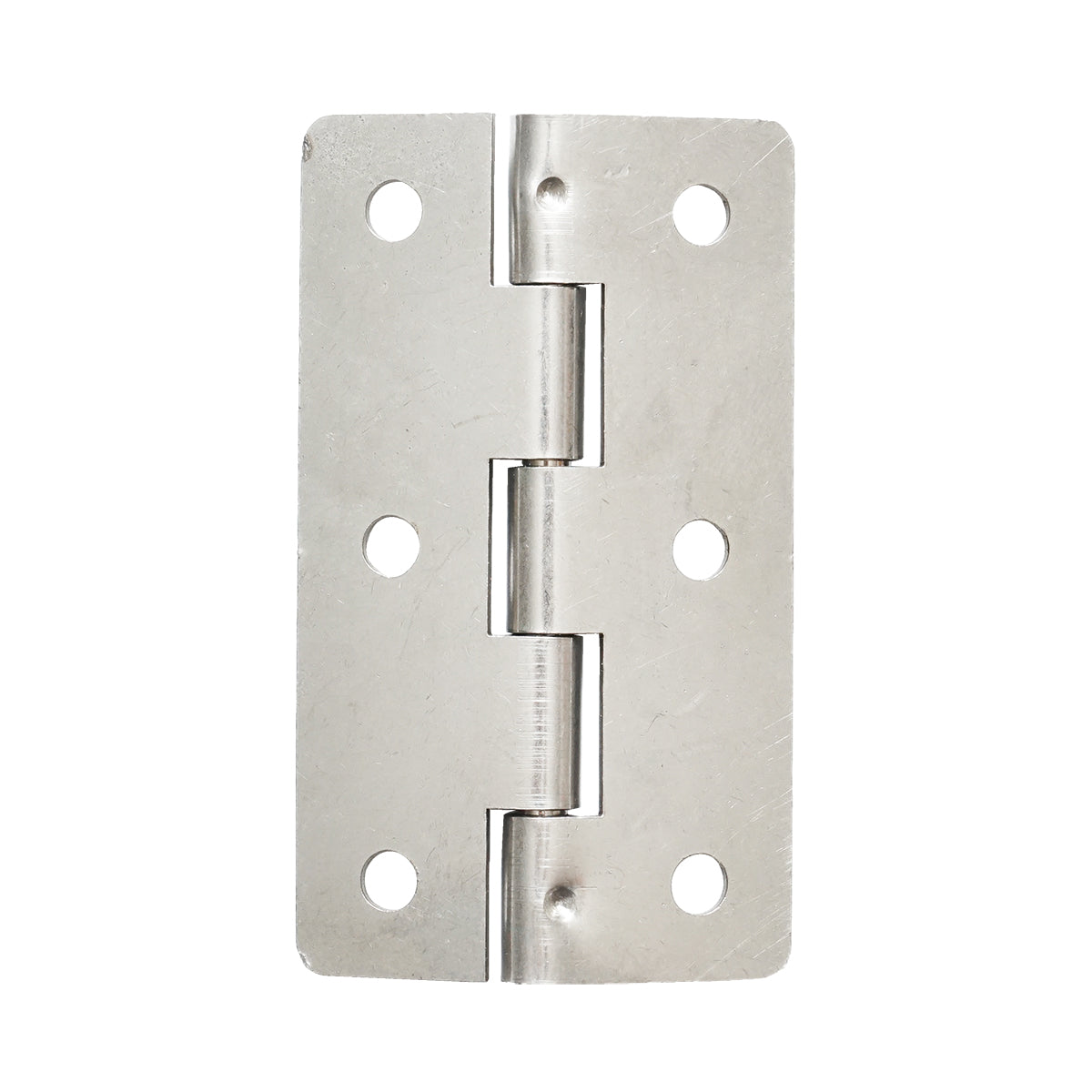 Cerniera in acciaio inox – 70 × 40 mm con 6 fori - immagine 2