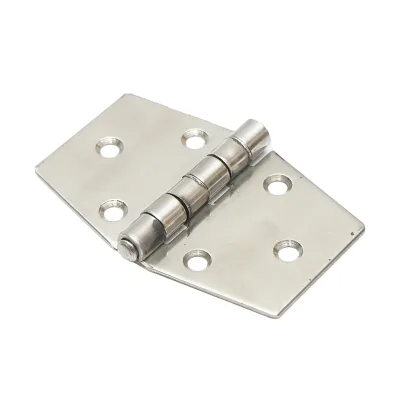Cerniera in acciaio inox – 95 × 60 mm con 6 fori - immagine 4