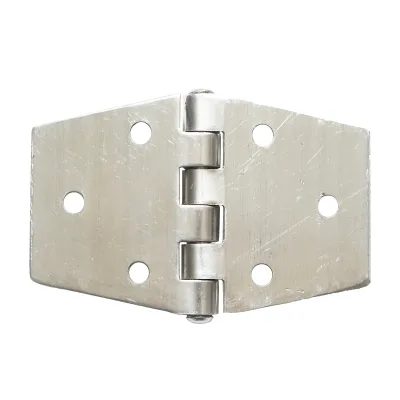 Cerniera in acciaio inox – 95 × 60 mm con 6 fori - immagine 2