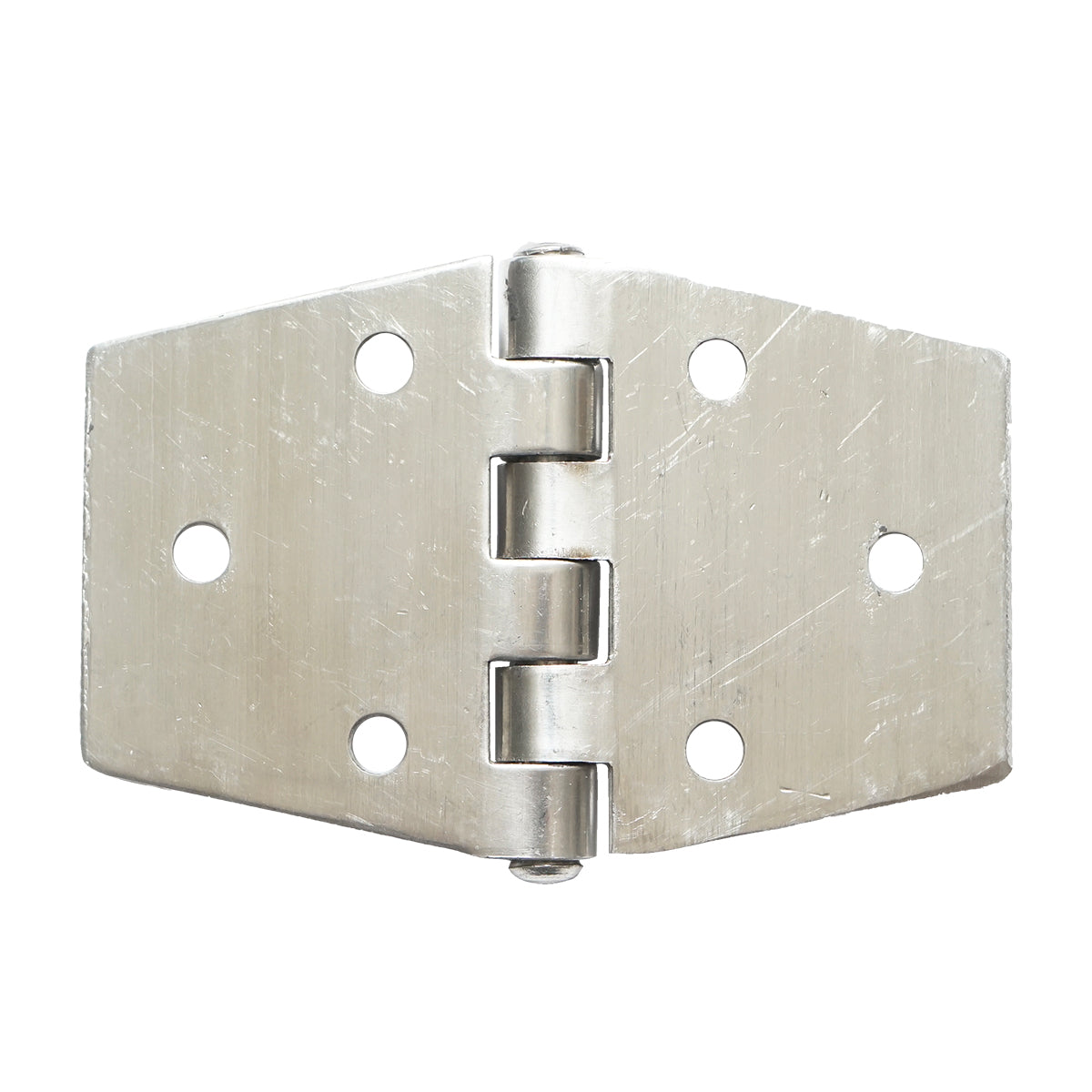 Cerniera in acciaio inox – 95 × 60 mm con 6 fori - immagine 2