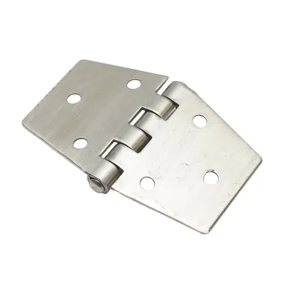 Cerniera in acciaio inox – 95 × 60 mm con 6 fori - immagine 3