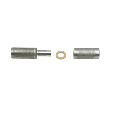 Cerniera saldabile 16×68 mm per porta o cancello - immagine 3