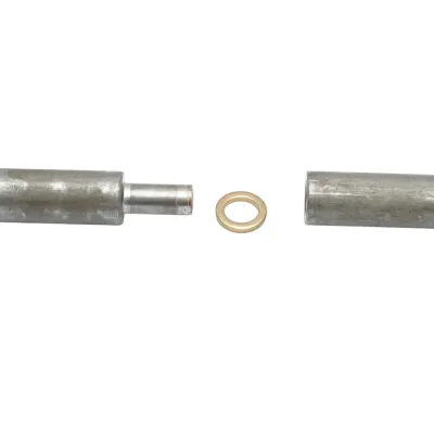 Cerniera saldabile 22×90 mm per porta o cancello - immagine 3