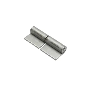 Cerniera saldabile con piastra per porta o cancello – 3×80 mm - immagine 2