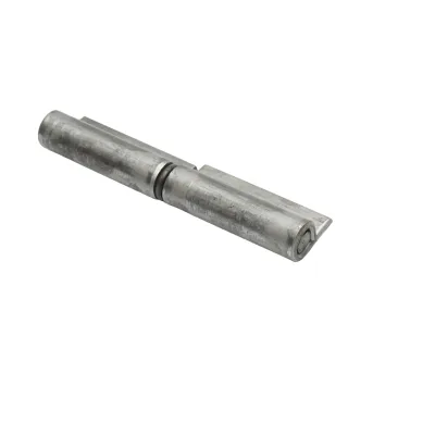 Cerniera saldabile con piastra per porta o cancello – 4×140 mm - immagine 3