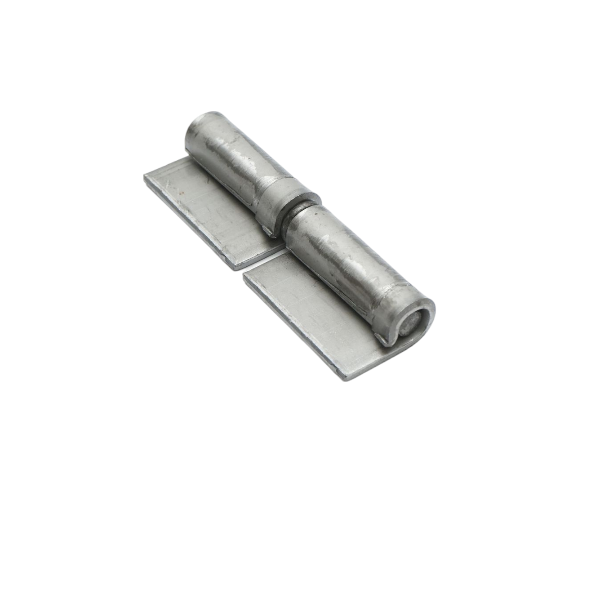 Cerniera saldabile con piastra – 4×120 mm per porta o cancello - immagine 2