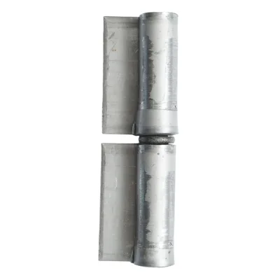 Cerniera saldabile con piastra – 4×120 mm per porta o cancello